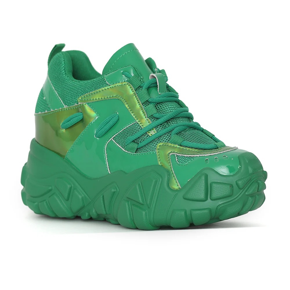 Vibrant Green Sneakers for Effortless Style